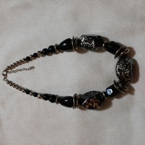 Black and Silver necklace